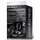 Drago vibrating and rotating plug 8 x 3.4cm