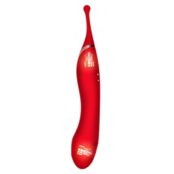 Onax Double Pulse Clitoral Stimulator Red