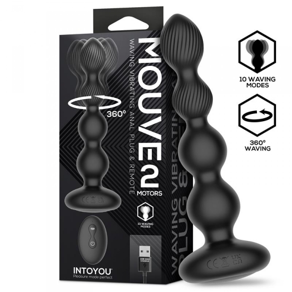 Vibrating balls Mouve 15 x 3.5cm