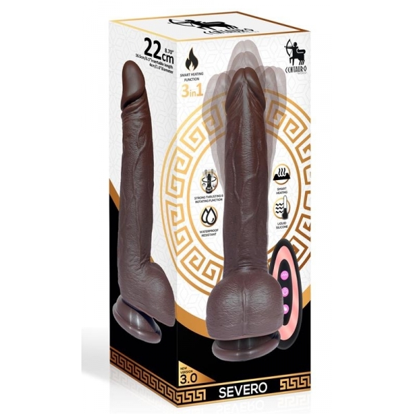 Severo Centauro 18 x 4cm Vibrierender Dildo Va-et-Vient