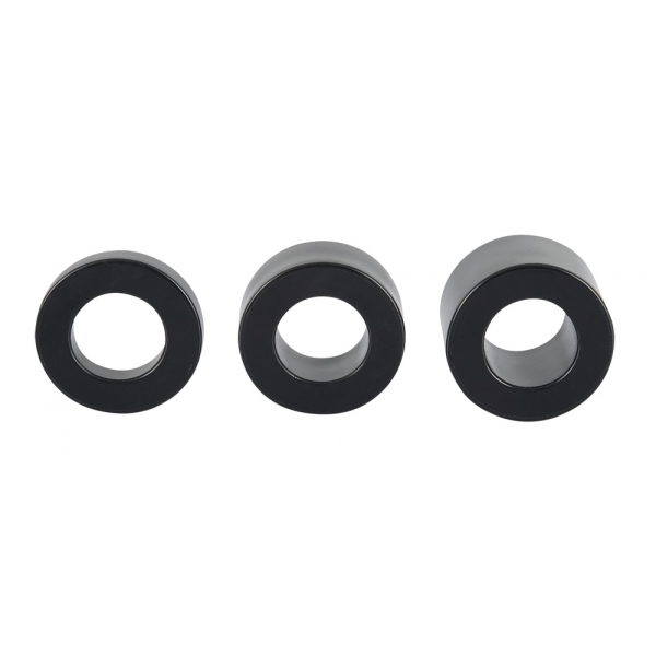 Set of 3 25mm Black Stretching Ballstretchers