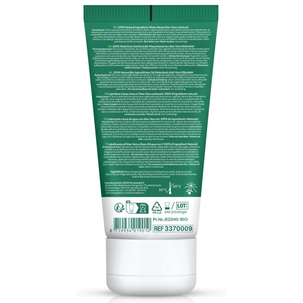 Easyglide Lubrificante organico all'aloe vera 100ml