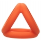 Alpha Tri-Ring Silicone Ballstretcher 38 mm Laranja