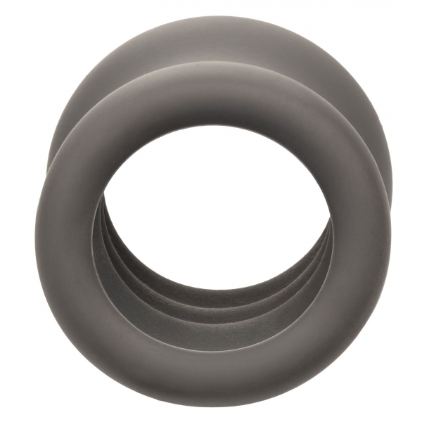 CalExotics Alpha Liquid Silicone Scrotum Ring Grey