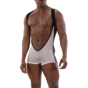 Barcode Berlin Sanke Singlet Bianco