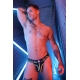 Jockstrap Equalizer Black-Green Neon