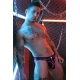 Equalizer Jockstrap Preto-Rosa néon