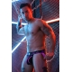 Equalizer Jockstrap Zwart-Neon Roze