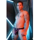 Jockstrap Equalizer Schwarz-Rosa Neon