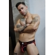 Equalizer Jockstrap Nero-Rosso