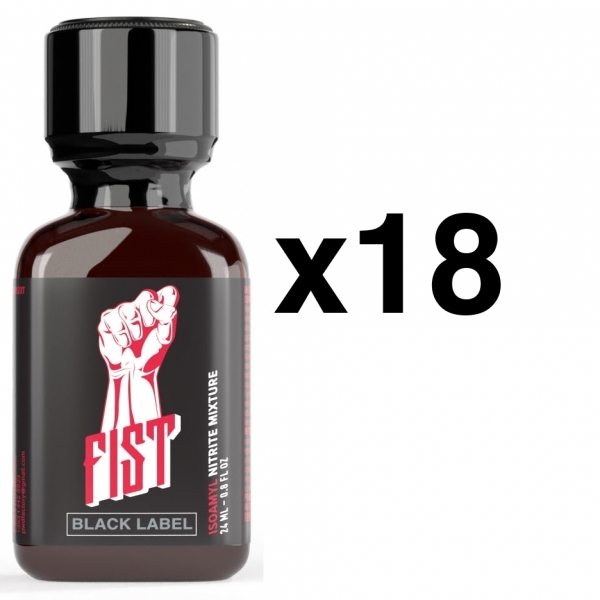 FIST ZWART LABEL 24ml x18