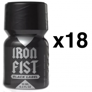 BGP Leather Cleaner IRON FIST ETIQUETA NEGRA 10ml x18