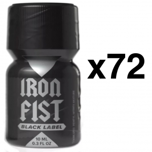 BGP Leather Cleaner IRON FIST ZWART LABEL 10ml x72