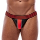 Jockstrap Rulio Zwart-Rood