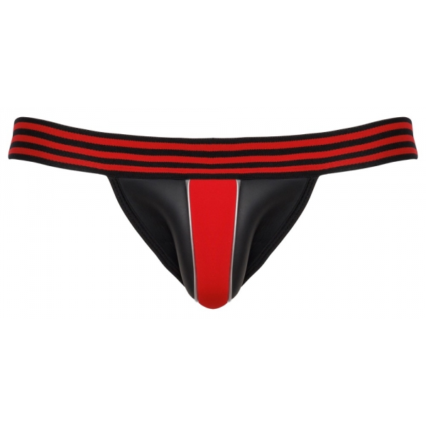 Jockstrap Rulio Preto-Vermelho