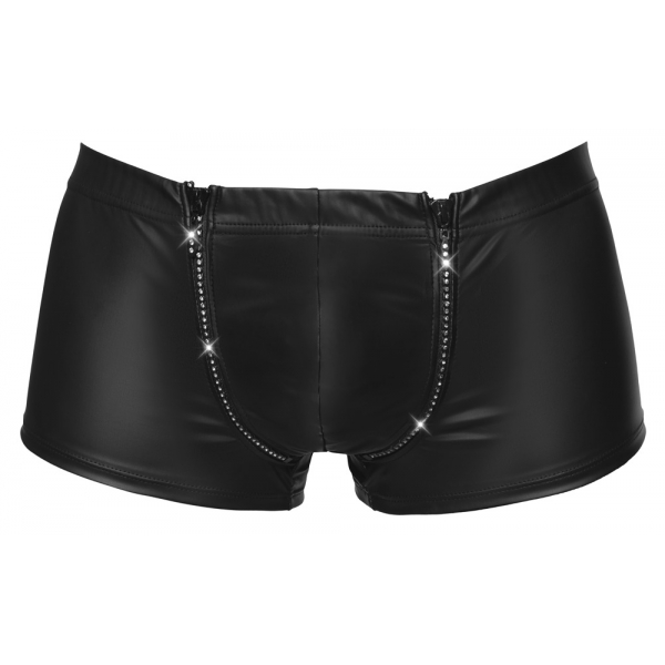 Boxer Doblio nero con doppia zip