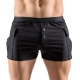 Shorts mit Taschen Junio Schwarz