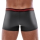 Boxer con zip Tillio Nero-Rosso