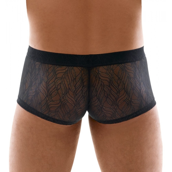 Tunio Boxershort met knopen Zwart