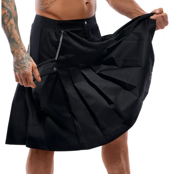 Men's Kilt Black S