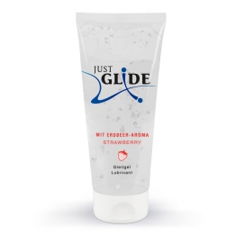 Just Glide Just Glide Aromatisiertes Erdbeer-Schmiermittel 200ml