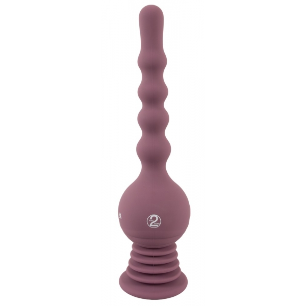 Chapelet anal vibrant SHAKING BALLS 16 x 3.3cm