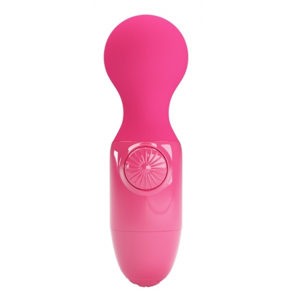 Mini bacchetta Little Cute Pretty Love 12cm Rosa Fluo