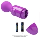 Mini Wand Little Cute Pretty Love 12cm Purple