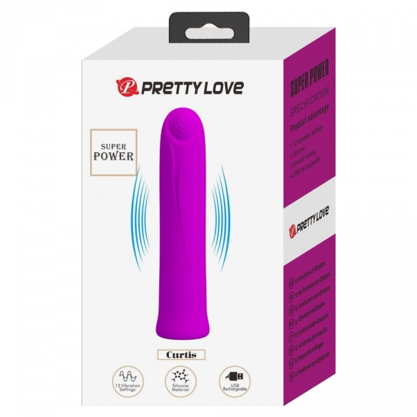 Mini Vibro Curtis Pretty Love 10 x 2cm Viola