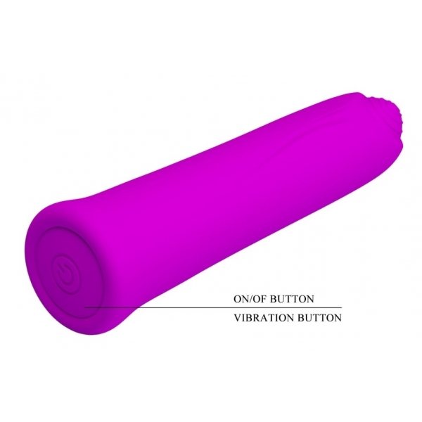 Mini Vibro Curtis Pretty Love 10 x 2cm Morado