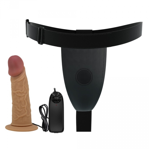 Draven Vibrerende Riem Dildo 16 x 4.5cm