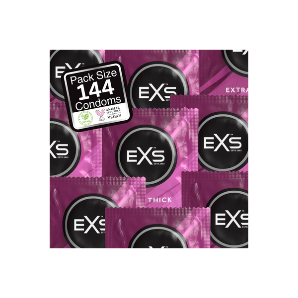 Extra Safe thick condoms x144