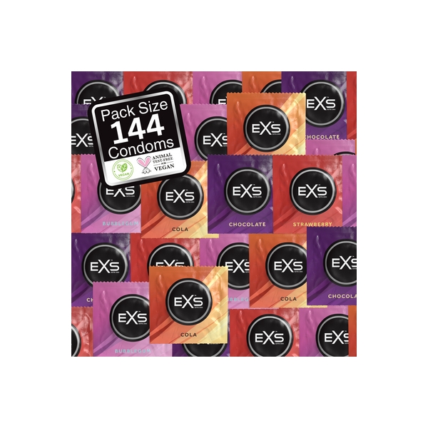 Flavored Condoms Mixed Flavours x144