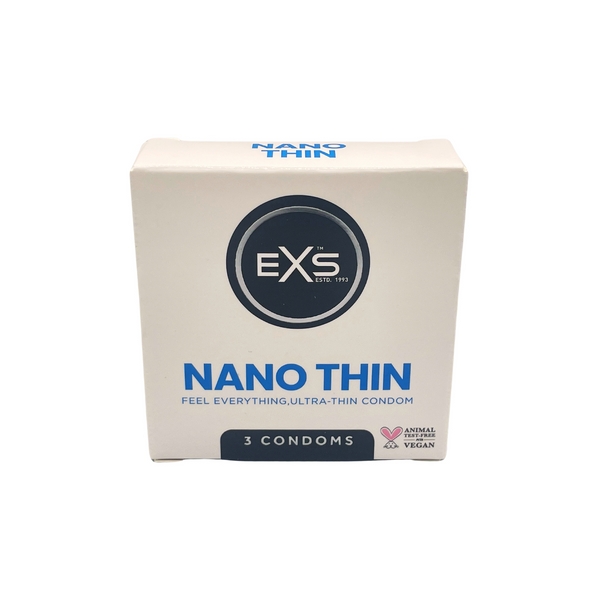 Préservatifs fins Nano Thin x3