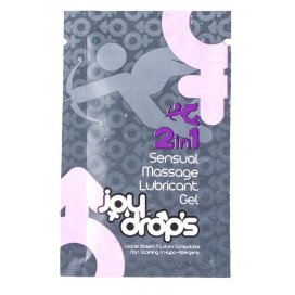 Joy Drops 2 in 1 Sensual Lubricant Dosette - 5 ml