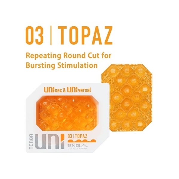 Uni 03 Topaz masturbatieschede