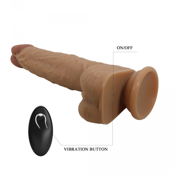 Jonathan Pretty Love Vibrating Dildo 15 x 3.7 cm