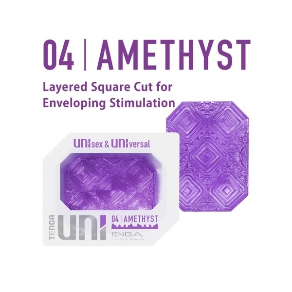 Gaine de masturbation Uni 04 Amethyst