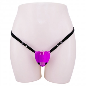 Pretty Love Heartbeat Slip Vibrator mit Harness