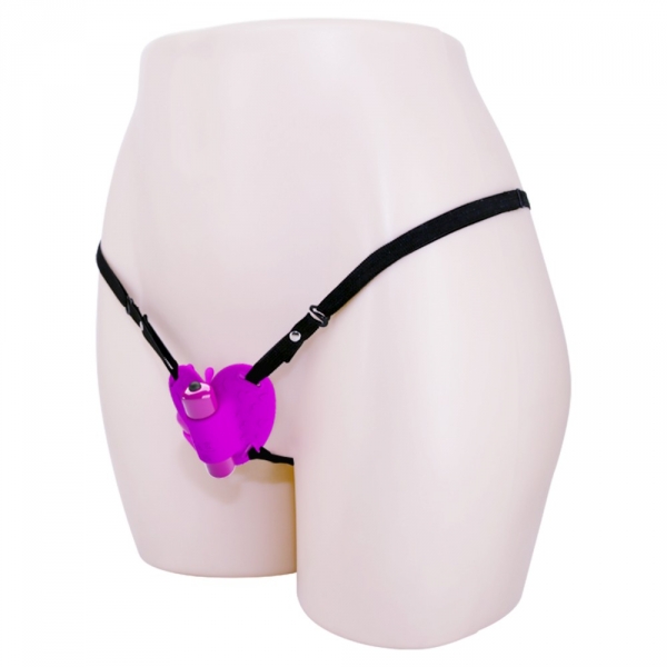 Heartbeat Slip Vibrator mit Harness