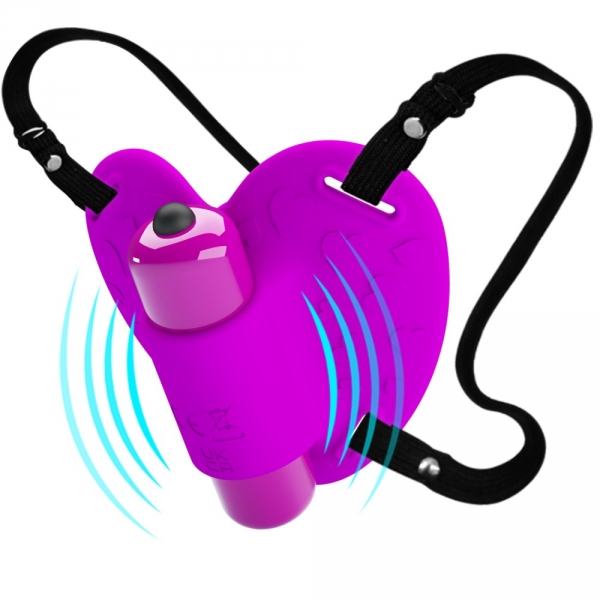 Heartbeat Slip Vibrator mit Harness