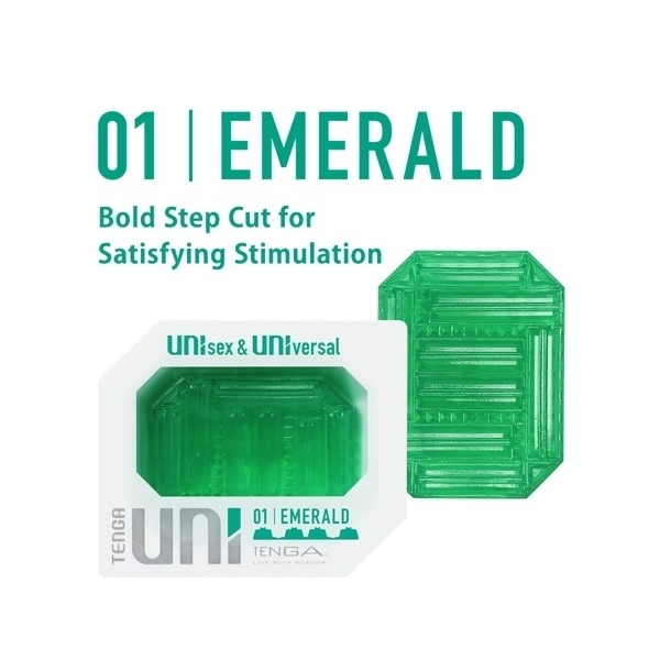 Gaine de masturbation Uni 01 Emerald