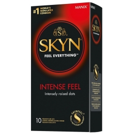 Perlenkondome latexfrei Skyn Intense Feel x10