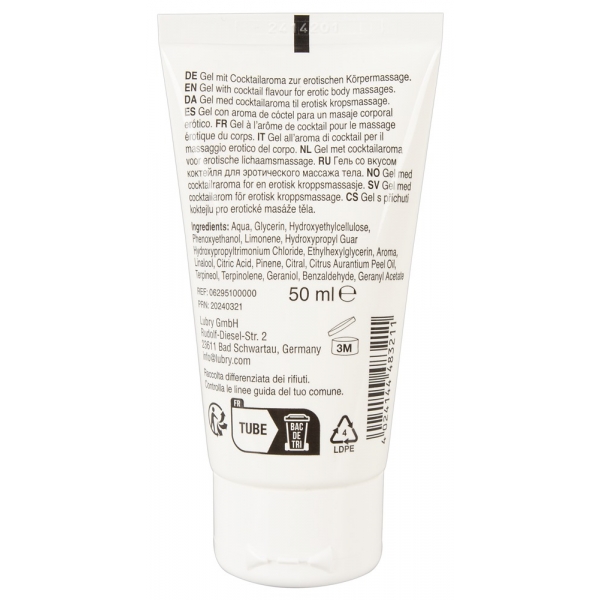 Gel de massagem Sex on the beach 50 ml