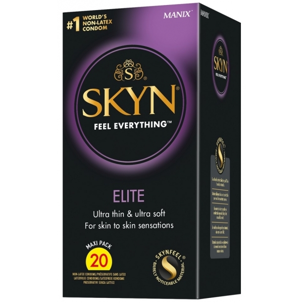 Préservatifs sans latex SKYN Elite x20