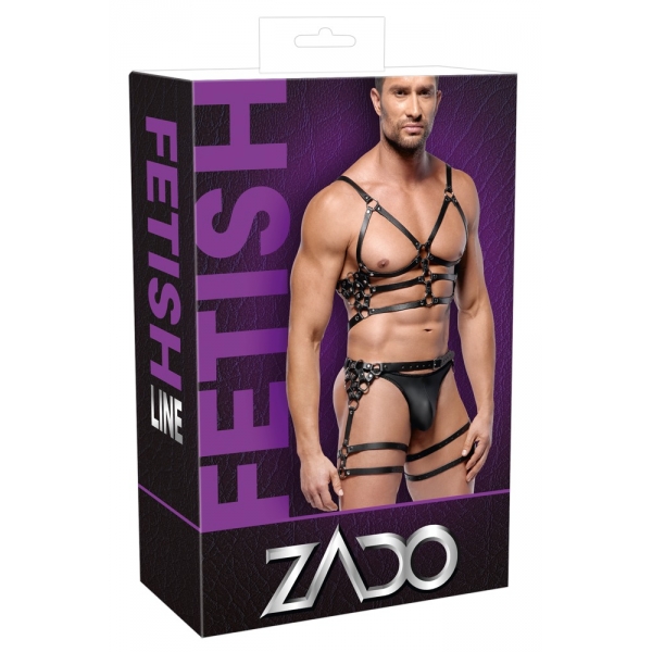 Leatherset Torso and Thigh Harness M/L