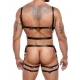 Leatherset Torso und Oberschenkel Ledergeschirr M/L