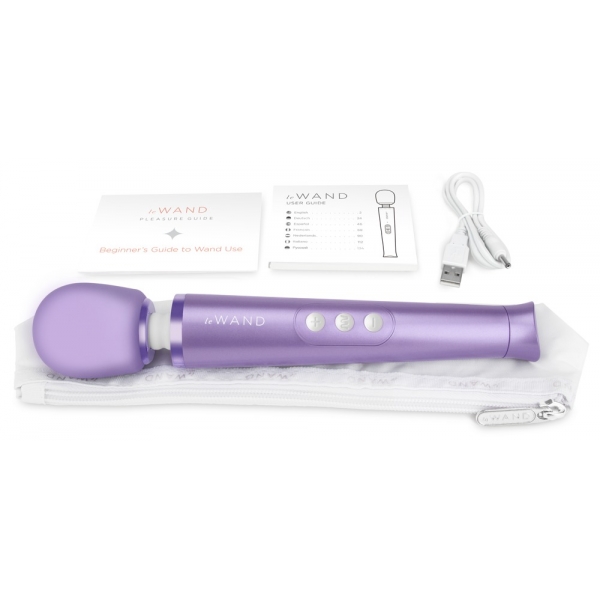 Wand Petite 25cm Tête 47mm Violet