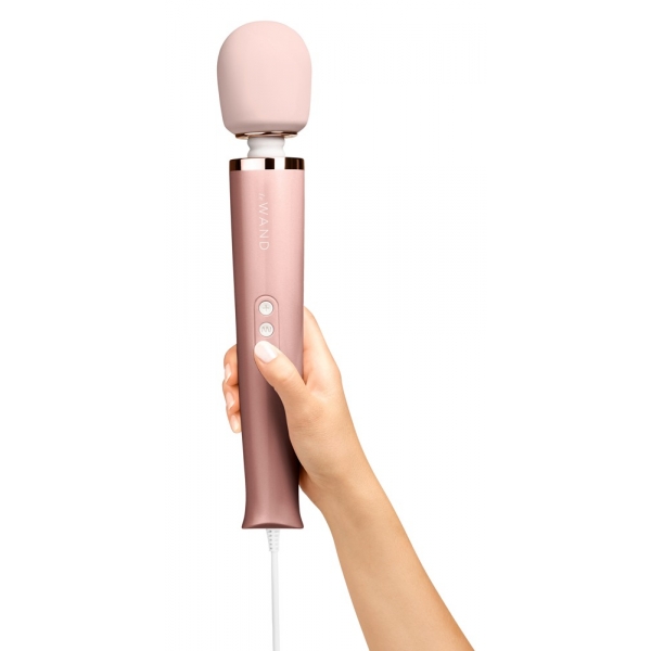 Wand Powerful Plug-In 34cm - Tête 62mm Rose Gold