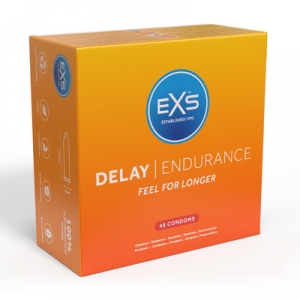 EXS Delay Endurance Retardant Condoms x48